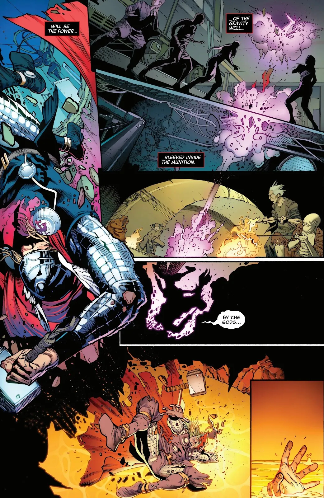 Хищник убивает вселенную Marvel, кадр № 18