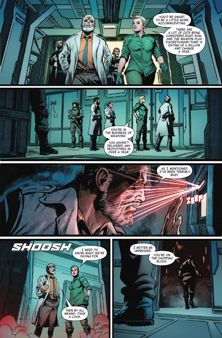 Хищник убивает вселенную Marvel, кадр № 2