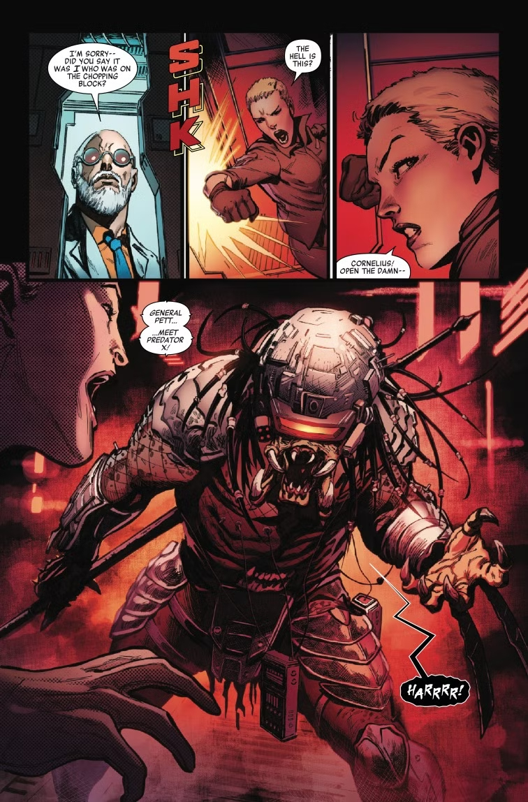 Хищник убивает вселенную Marvel, кадр № 3