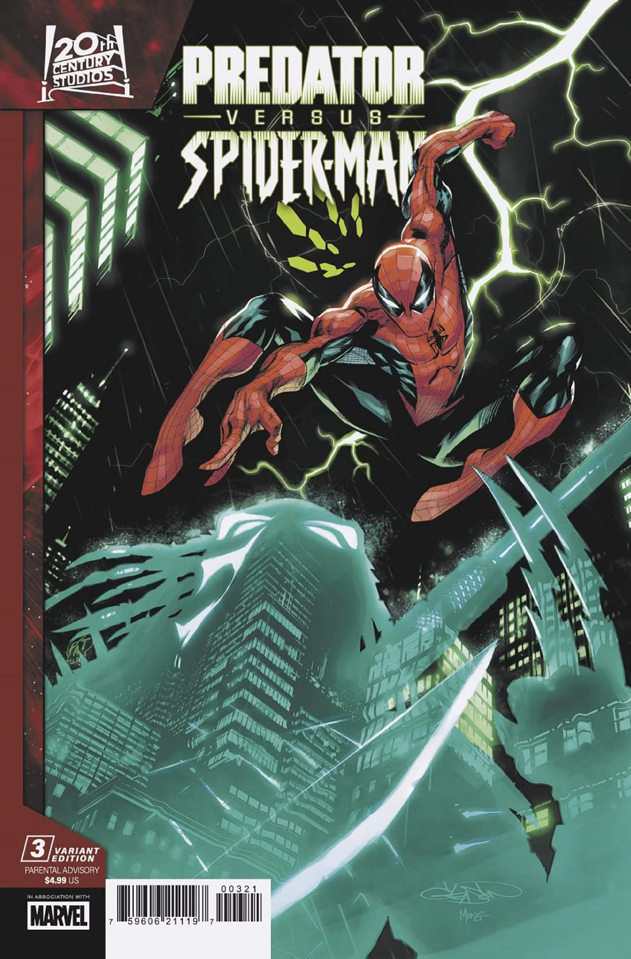 Хищник против Человека-паука, постер № 9