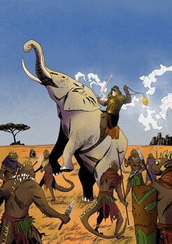 Кадры из «Русы против Ящеров. В Африке»