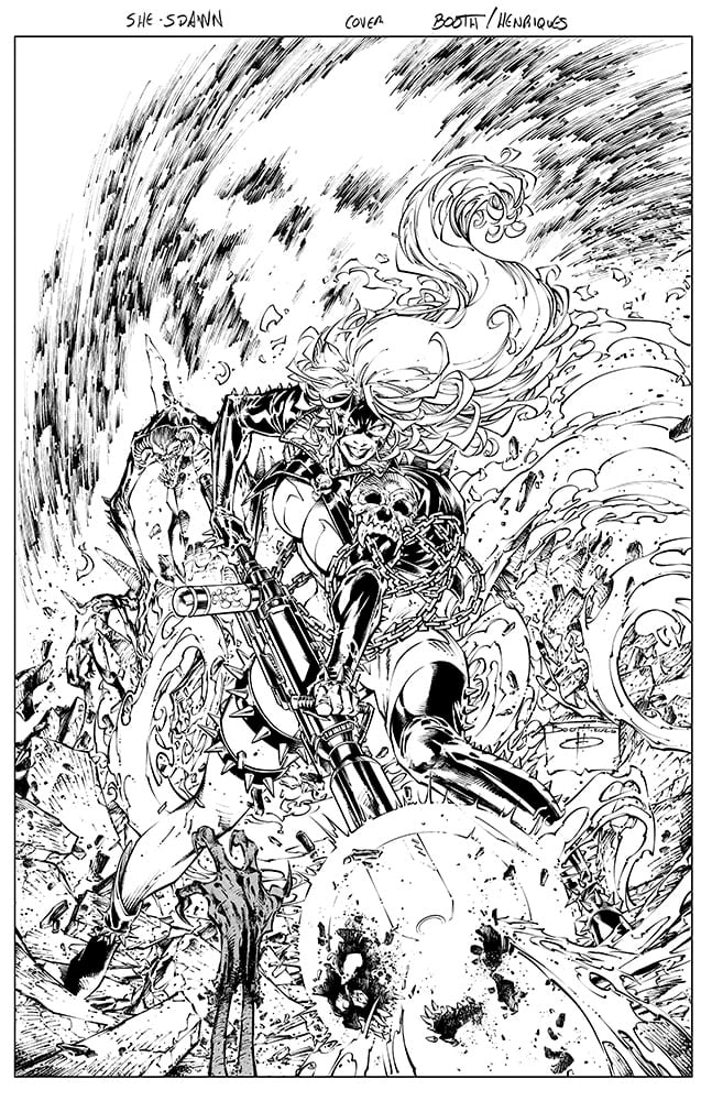 Женщина-Спаун, постер № 1