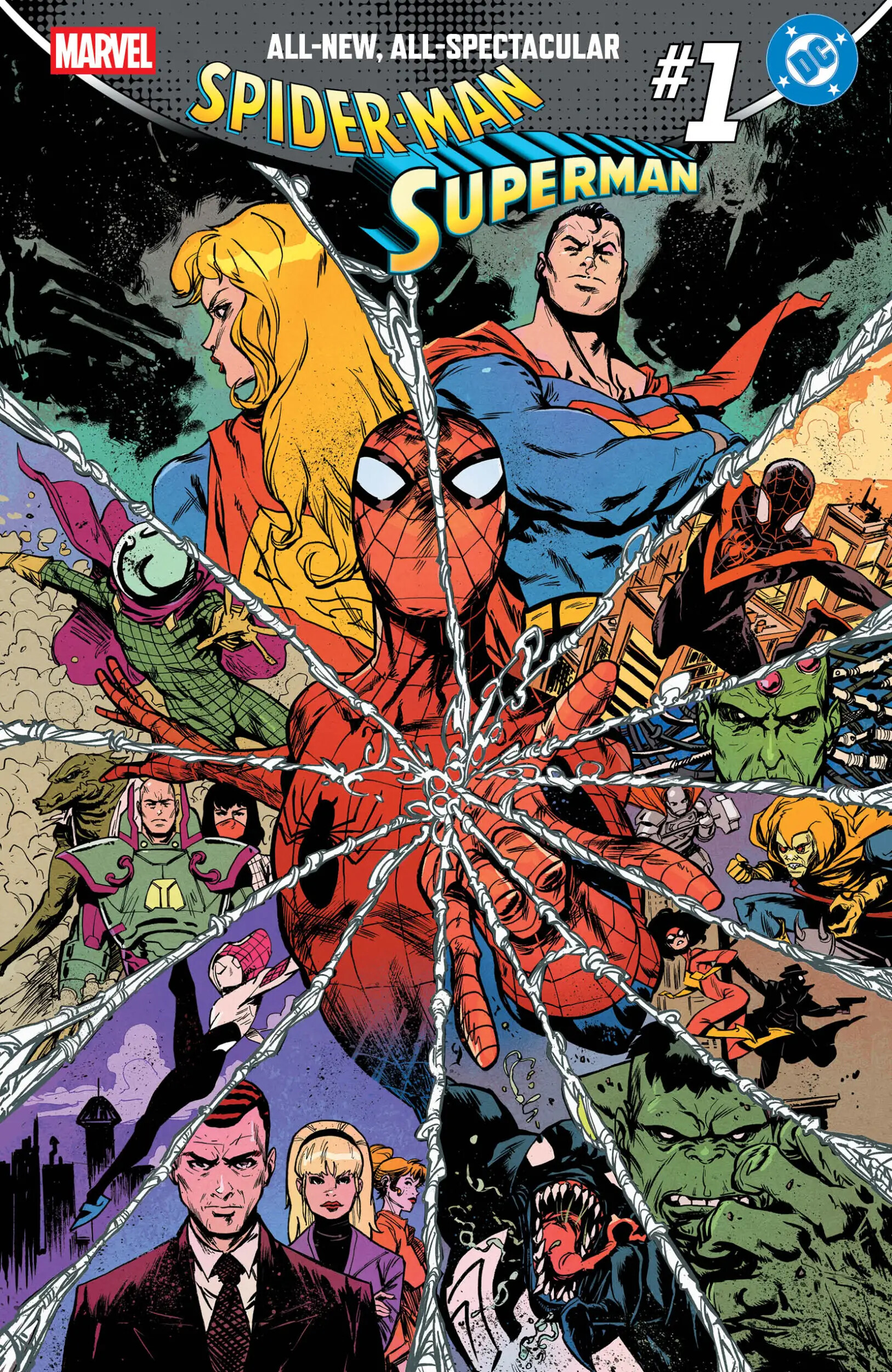 Человек-паук/Супермен, постер № 24