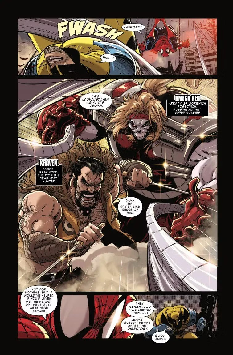 Человек-паук и Росомаха, кадр № 2