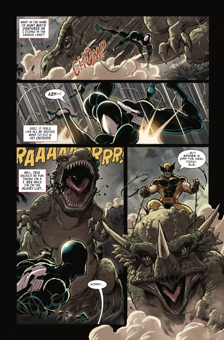 Человек-паук и Росомаха, кадр № 8