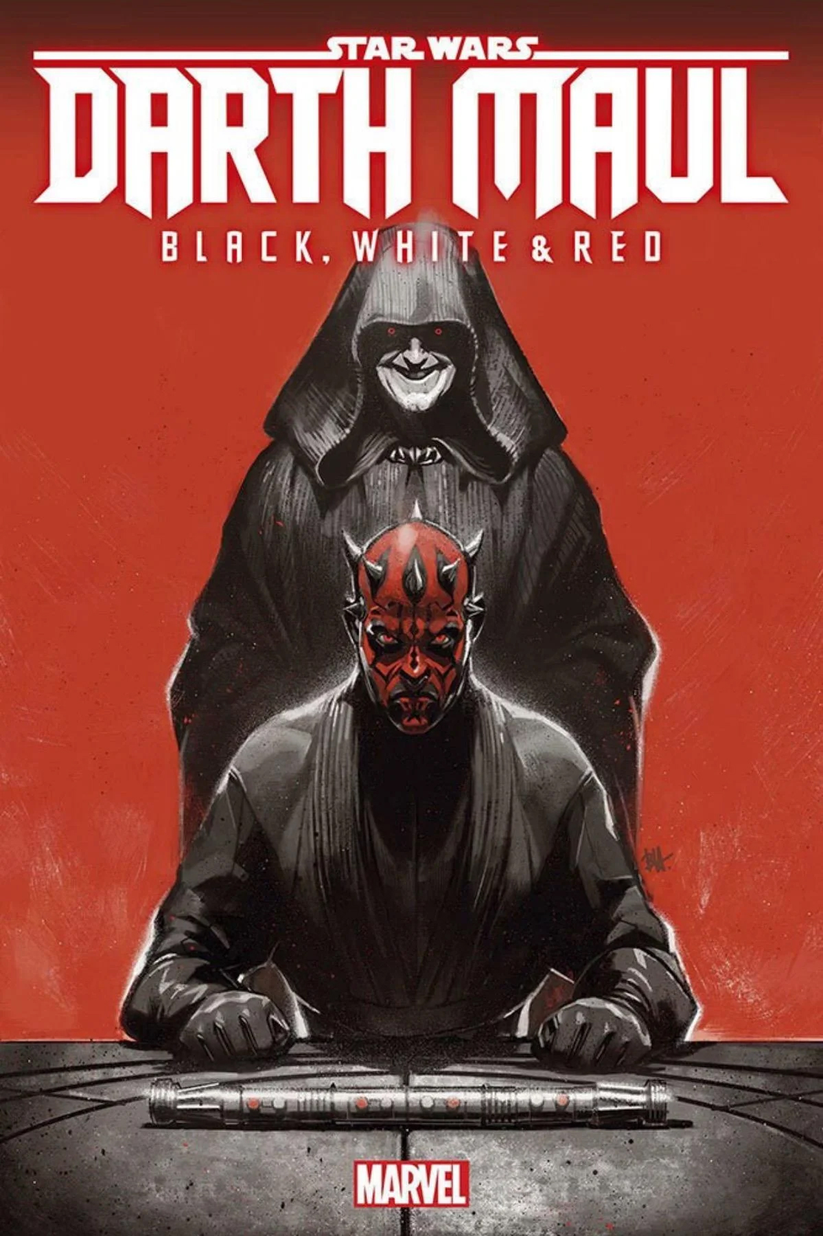 Звездные войны: Дарт Мол — чёрный, белый и кровавый, постер № 2