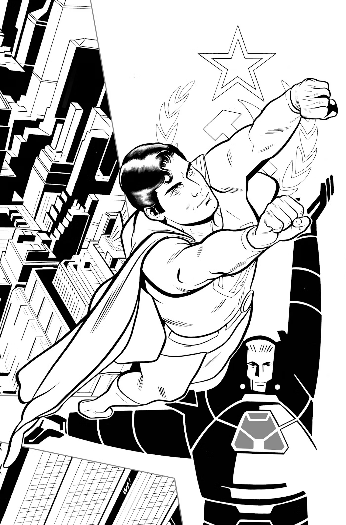 Супермен '78: Металлический занавес, постер № 2