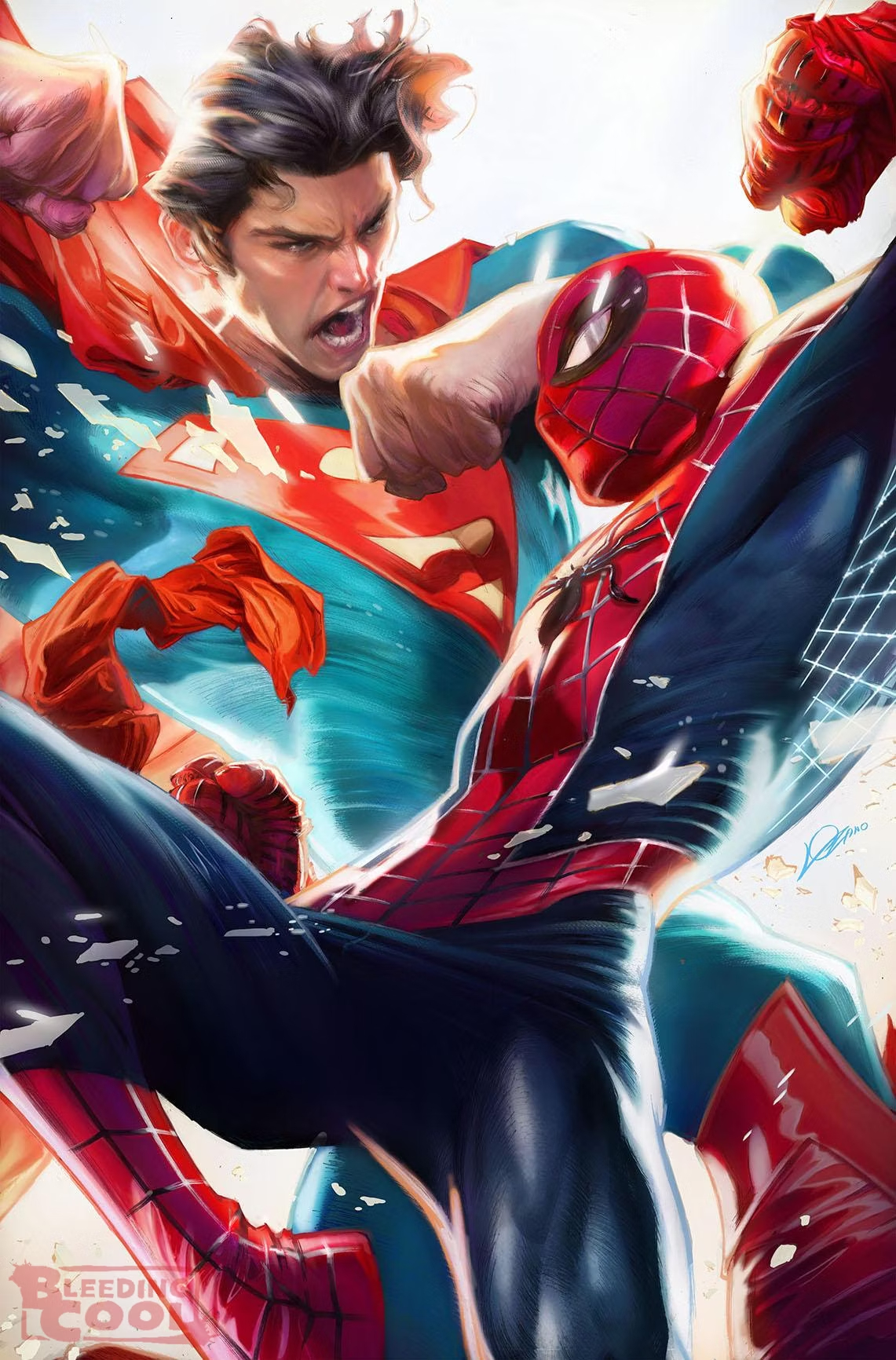 Супермен/Человек-паук, постер № 22