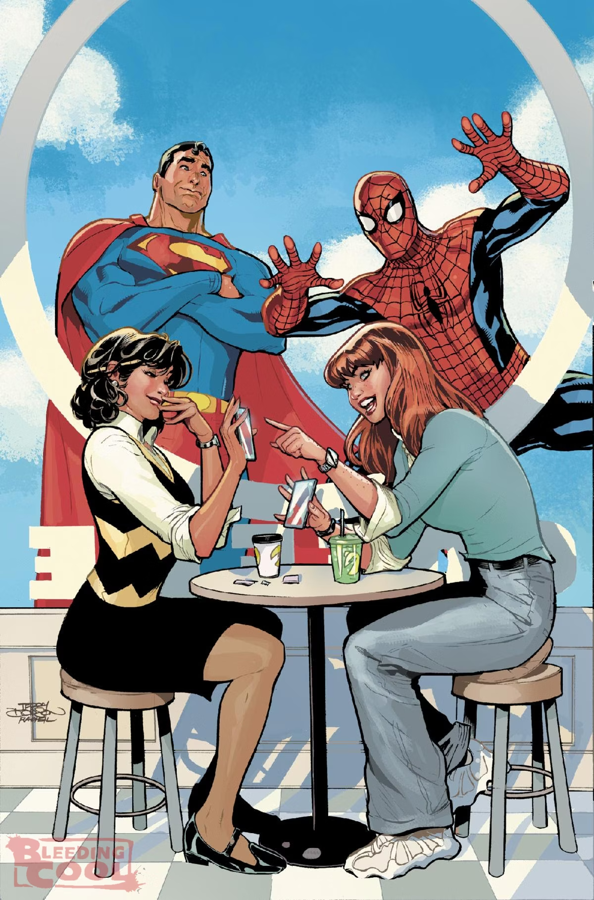 Супермен/Человек-паук, постер № 24