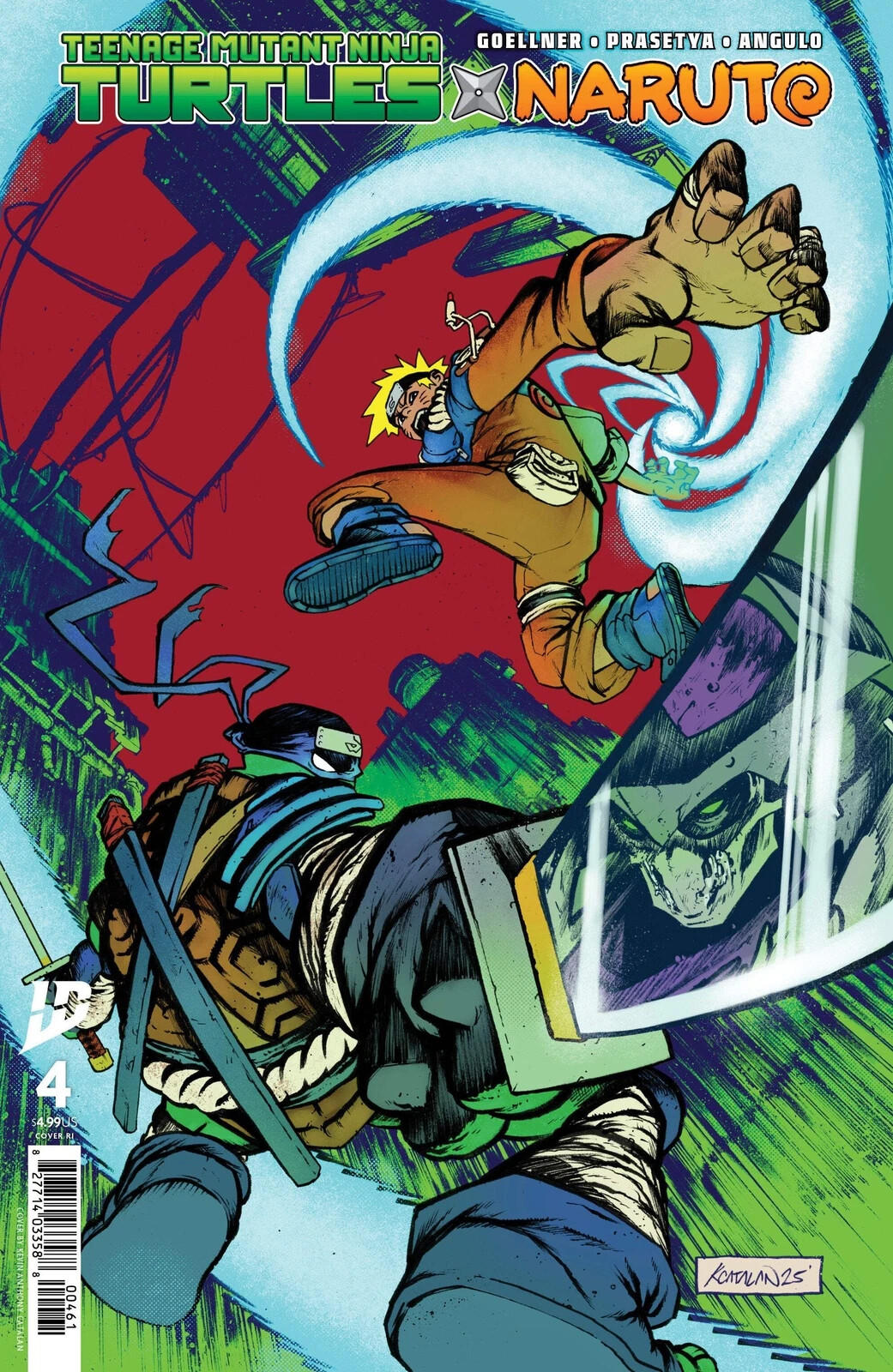 Подростки Мутанты Ниндзя Черепашки и Наруто, постер № 25