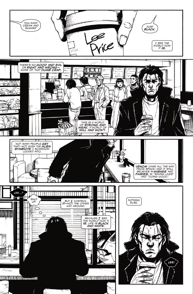 Веном: Чёрный, белый и кровавый, кадр № 1