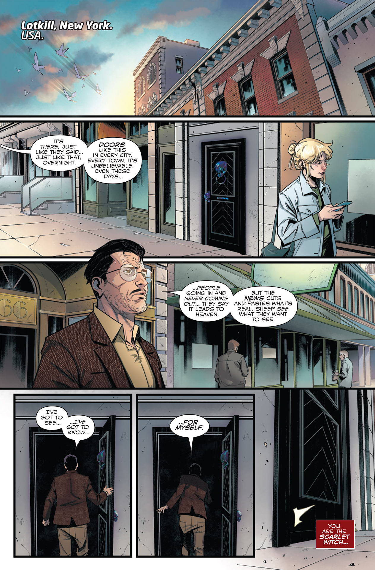 Вижн и Алая Ведьма, кадр № 1