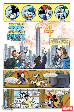 Кадры из What If…? Mickey & Friends Became the Fantastic Four