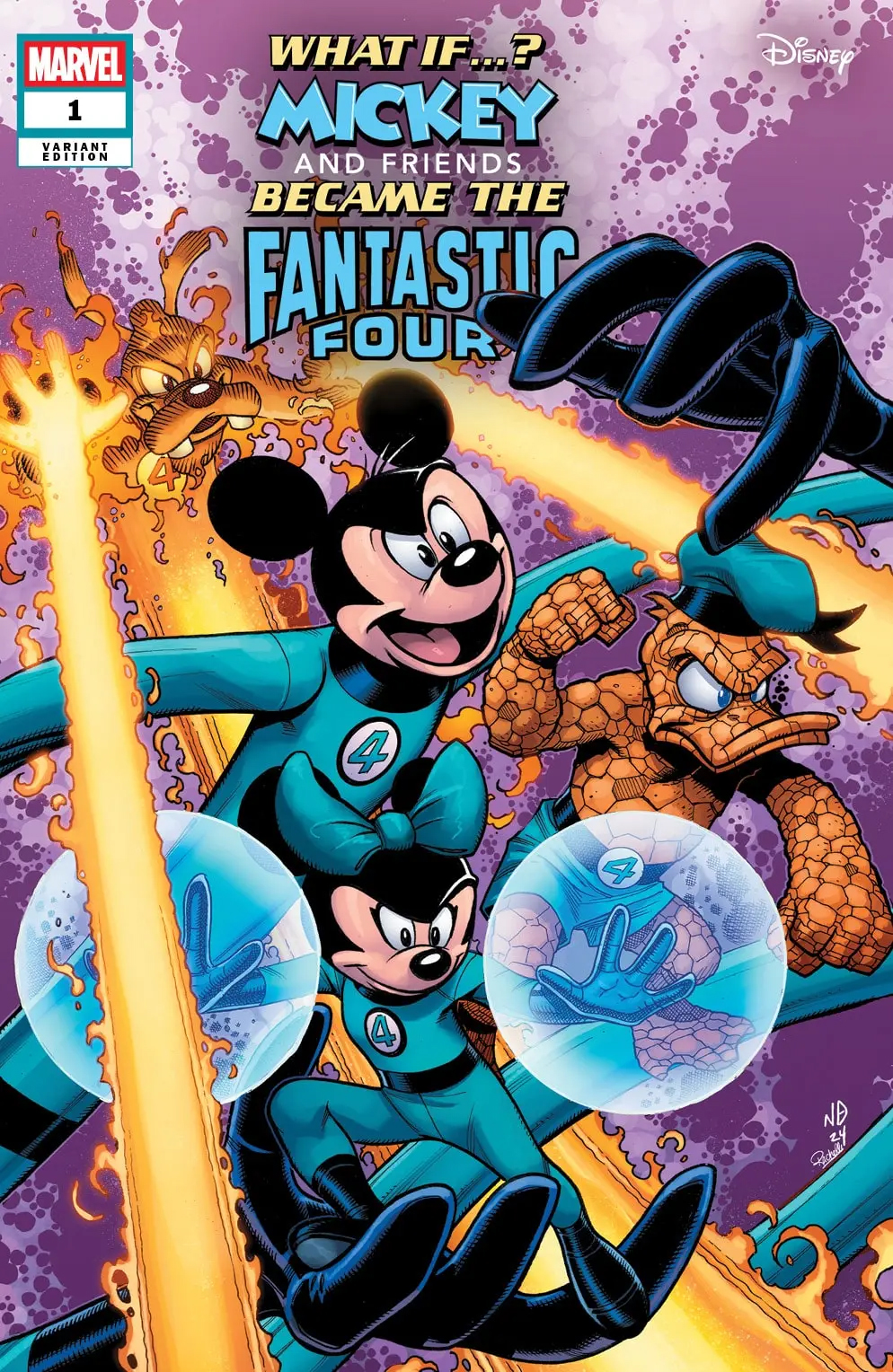 What If…? Mickey & Friends Became the Fantastic Four, постер № 1