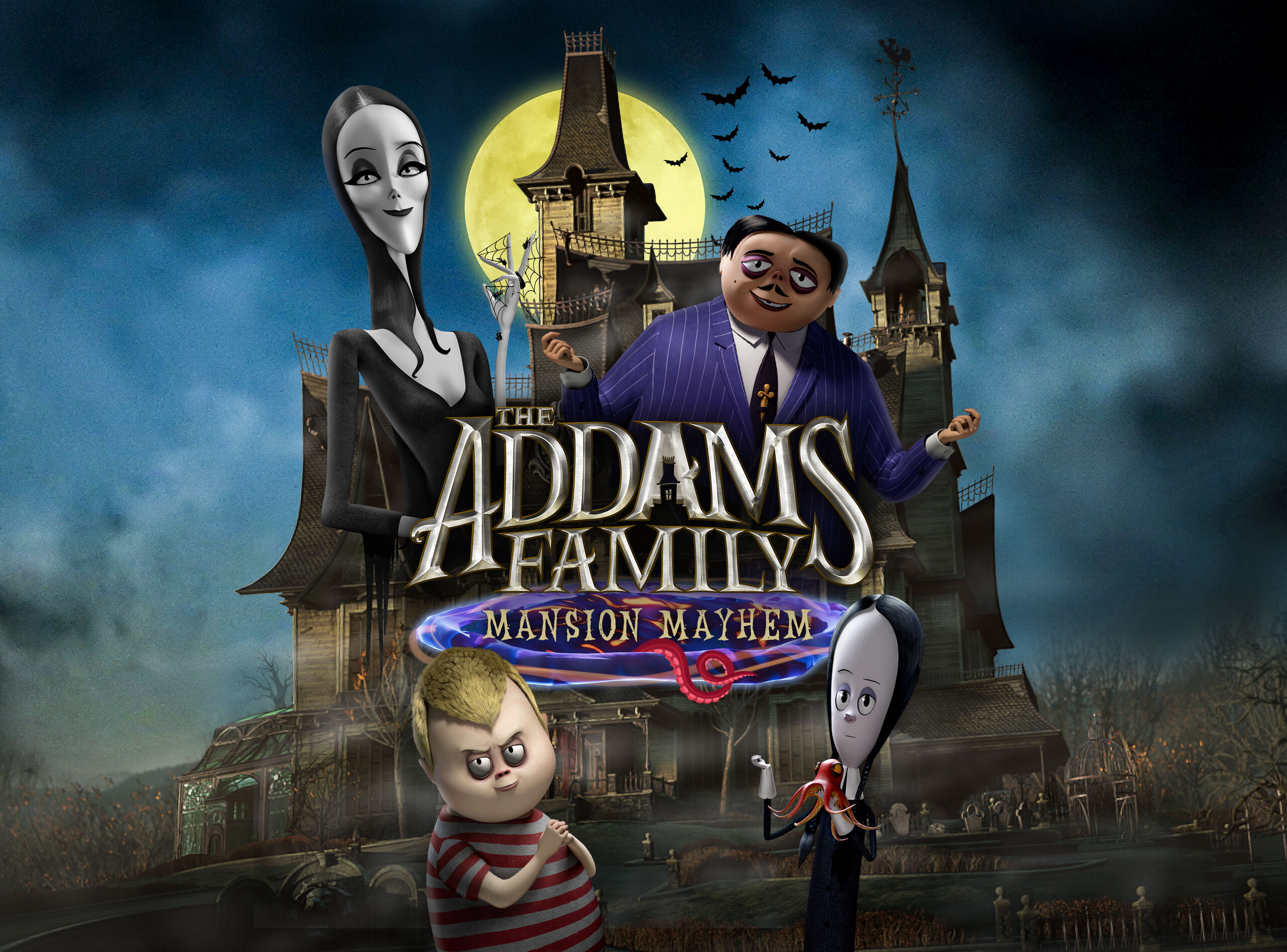 Игра «Семейка Аддамс: Разгром в особняке» / The Addams Family: Mansion  Mayhem (2021) — трейлеры, дата выхода | КГ-Портал