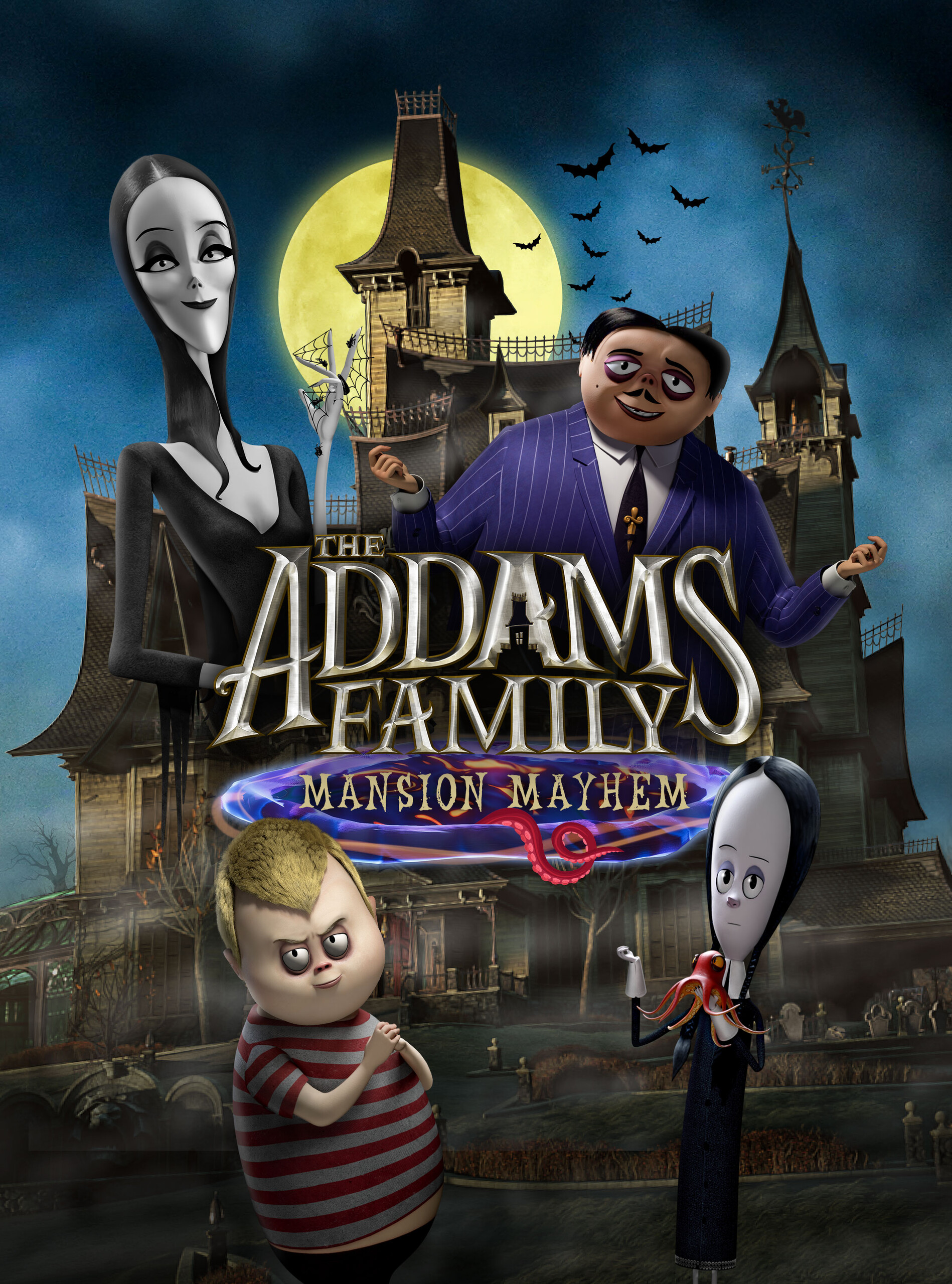 Игра «Семейка Аддамс: Разгром в особняке» / The Addams Family: Mansion  Mayhem (2021) — трейлеры, дата выхода | КГ-Портал