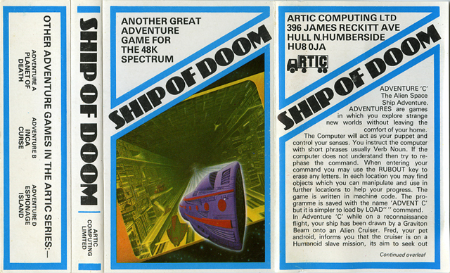 Adventure C: Ship of Doom, постер № 2