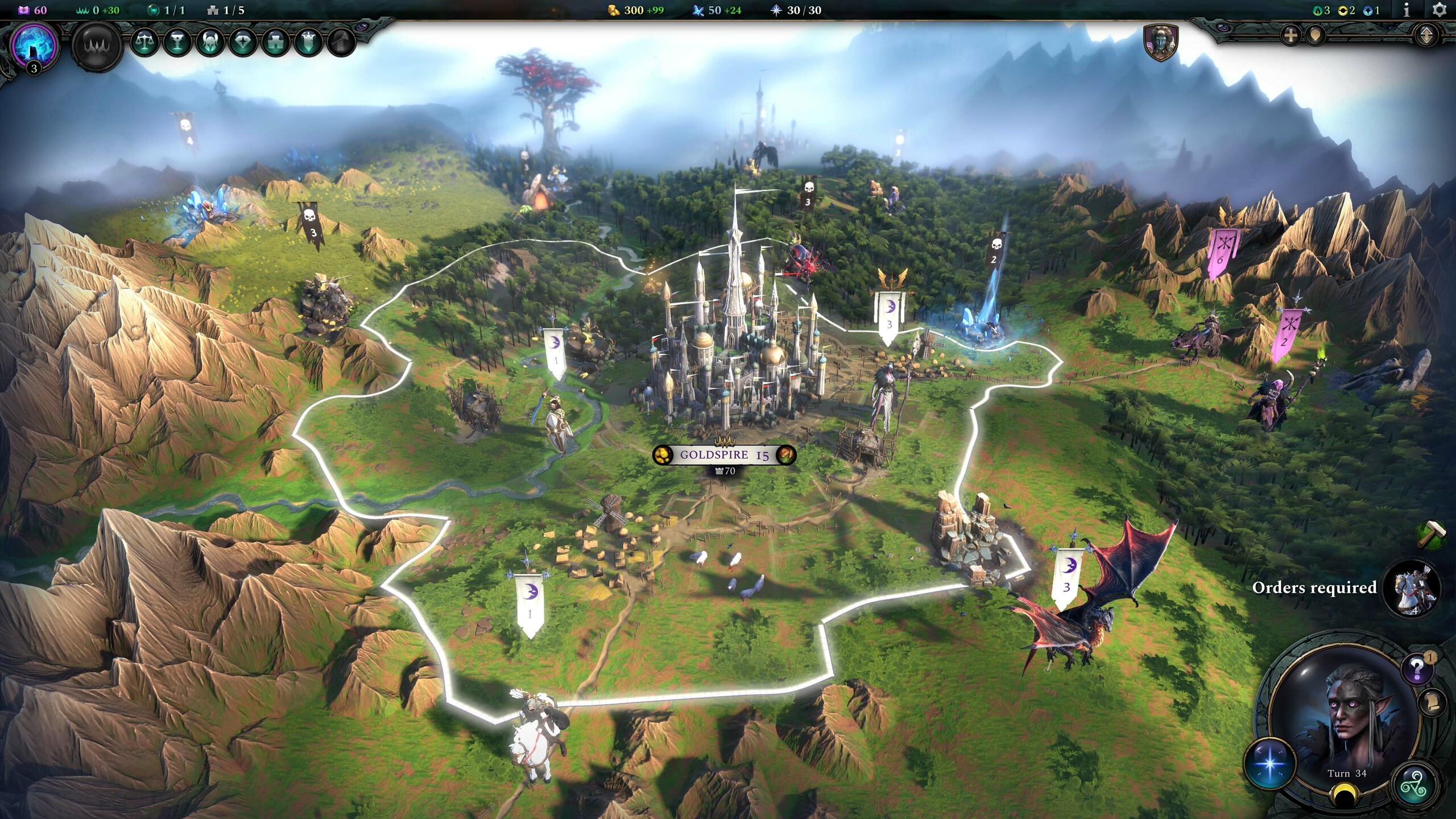 Age of Wonders 4: Empires & Ashes, кадр № 2