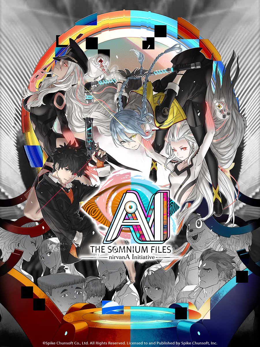 AI: The Somnium Files — nirvanA Initiative, постер № 1
