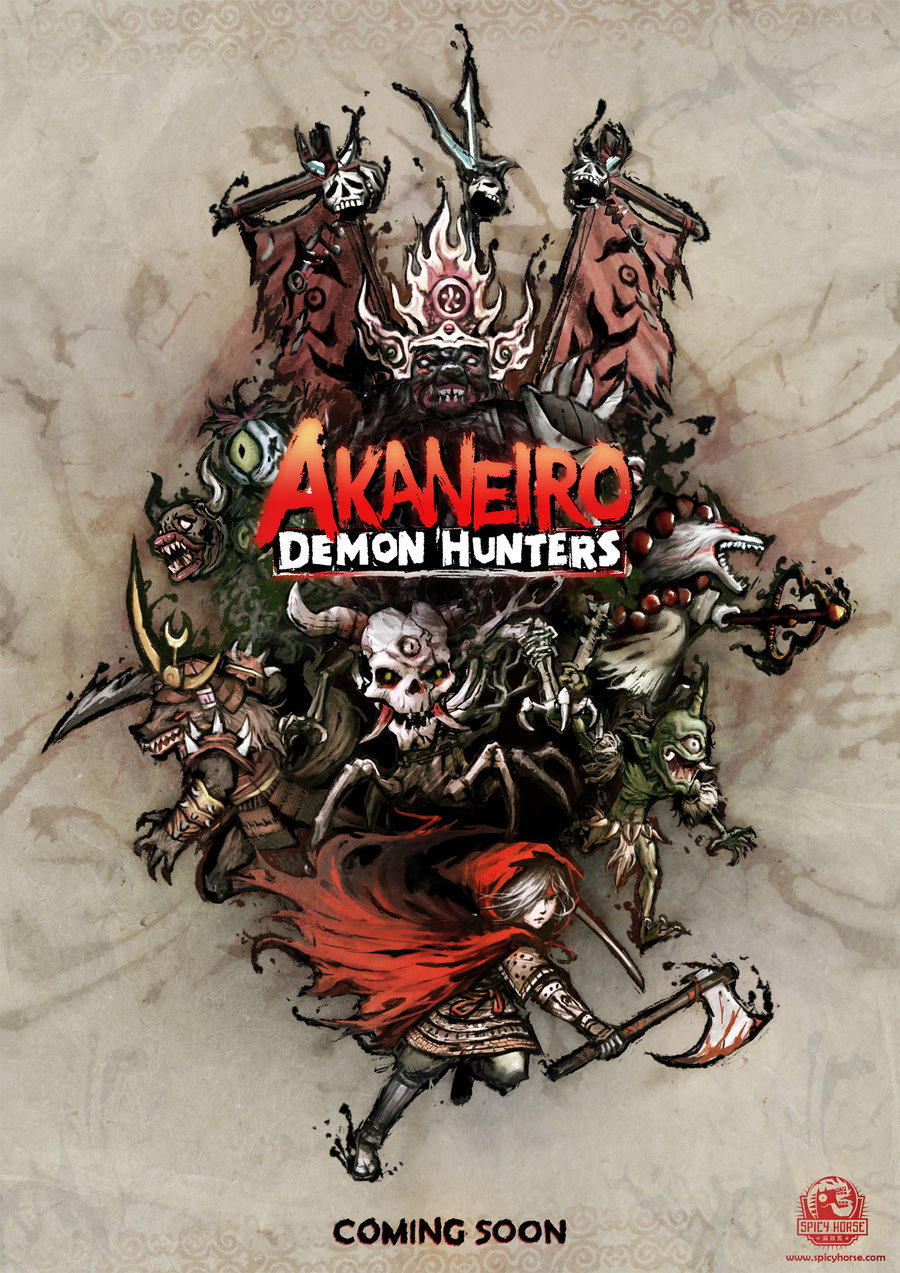 Akaneiro: Demon Hunters, постер № 1