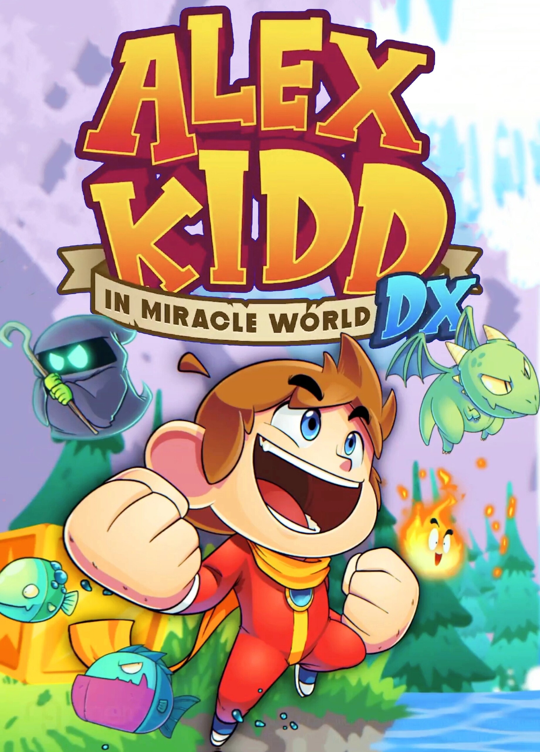 Alex Kidd in Miracle World DX, постер № 1