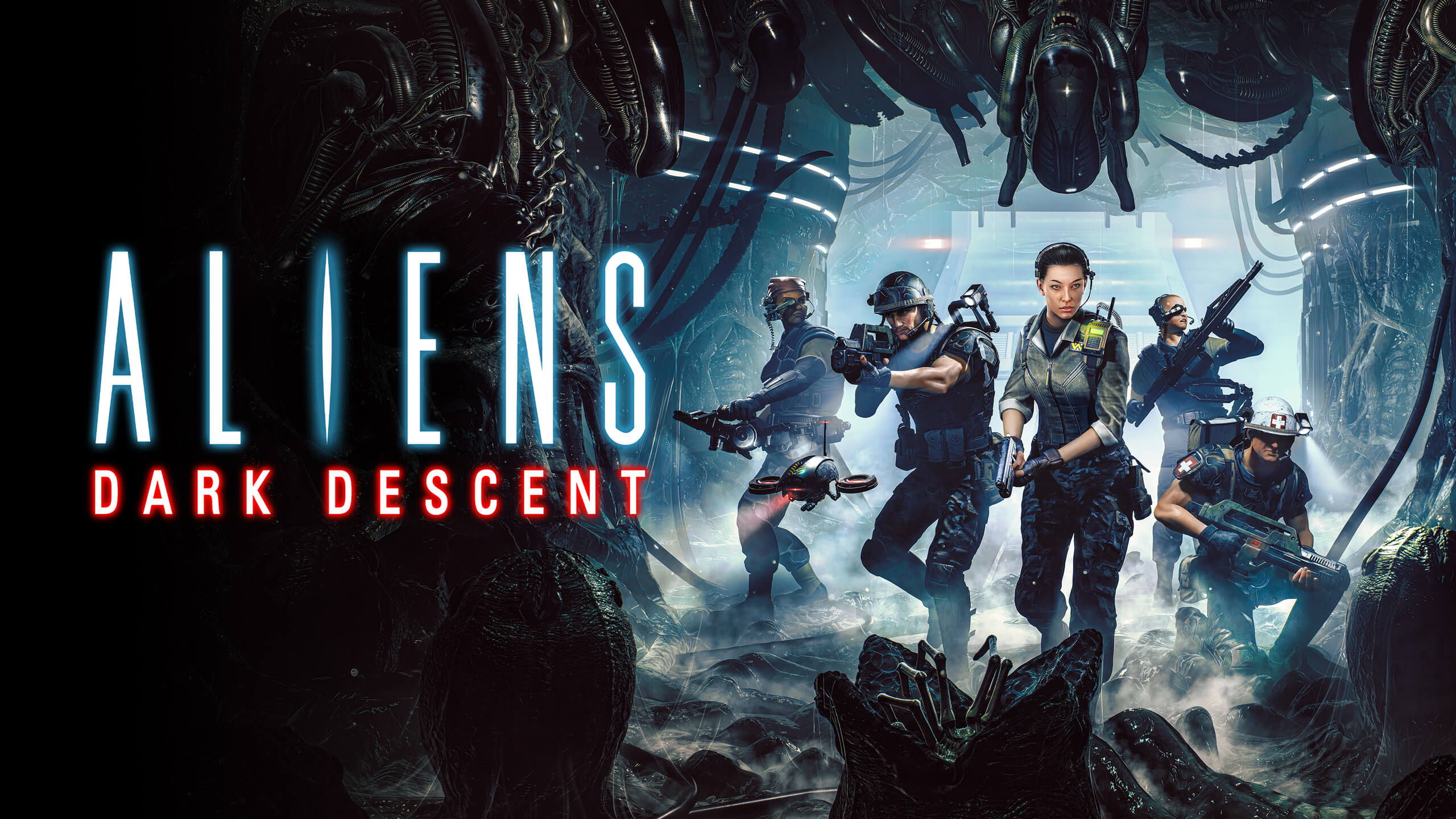 Aliens: Dark Descent, постер № 2