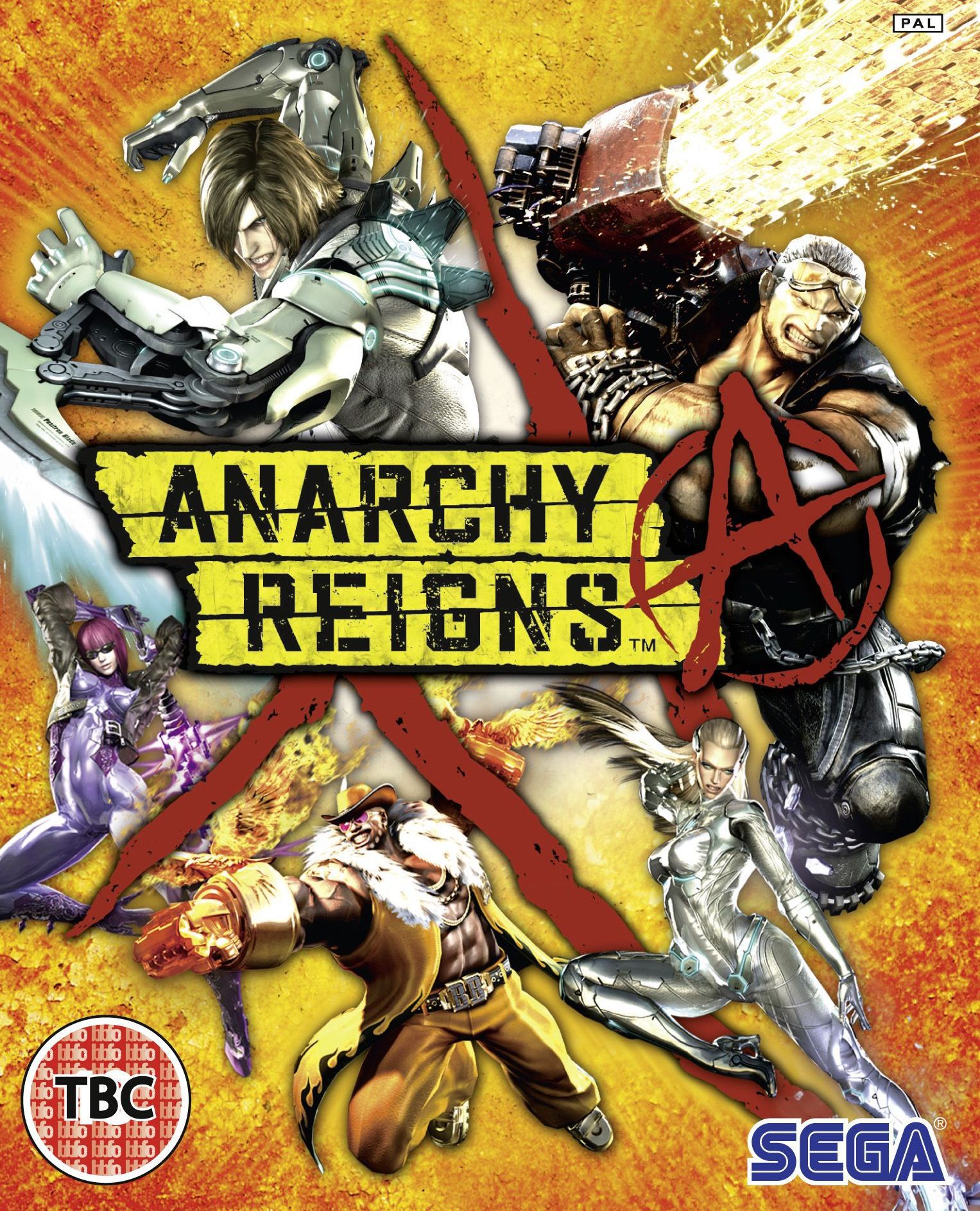 Anarchy Reigns, постер № 1