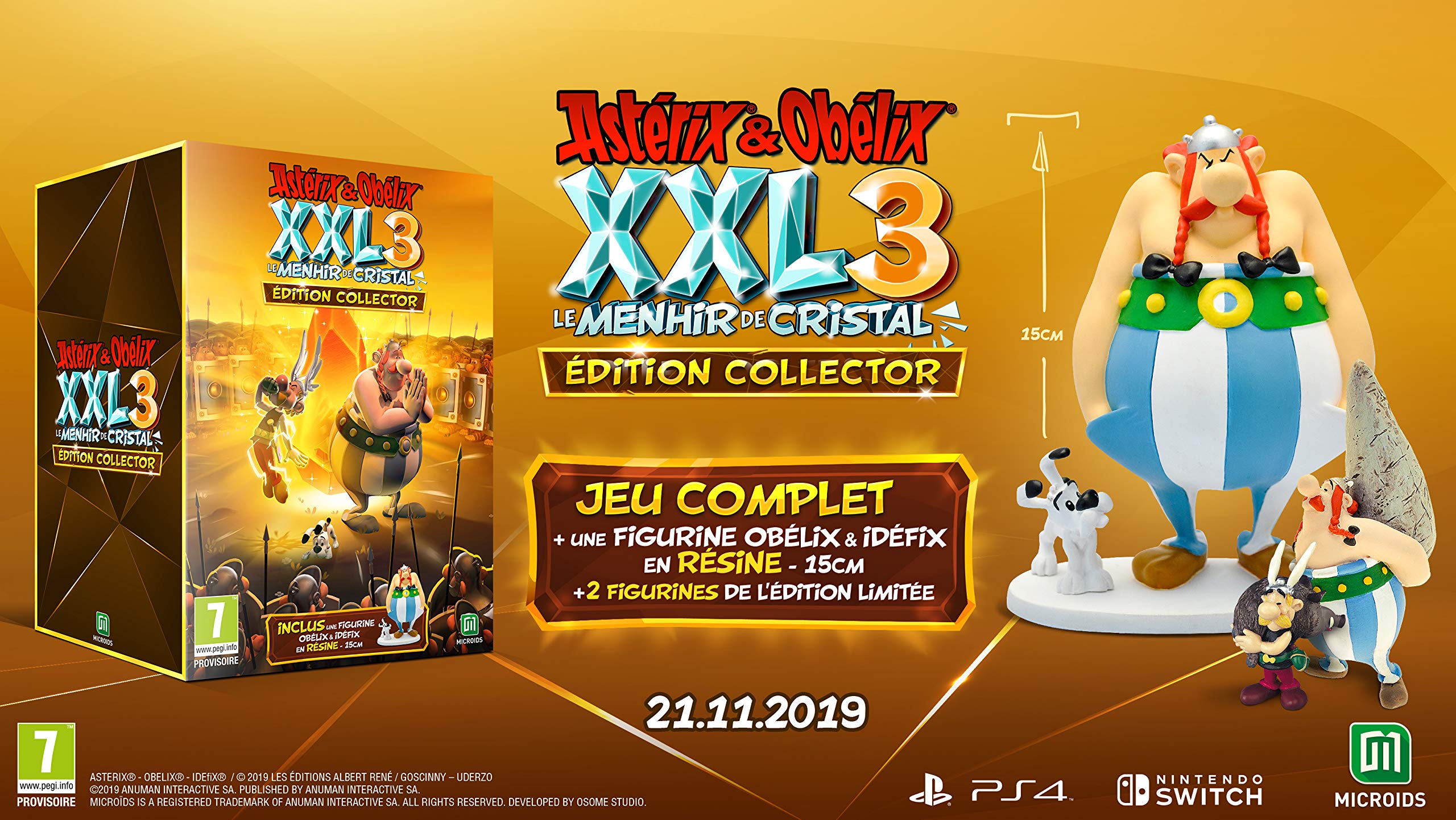 Asterix & Obelix XXL3: The Crystal Menhir, кадр № 1