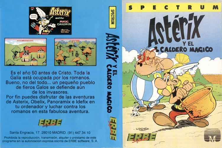Asterix and the Magic Cauldron, постер № 2