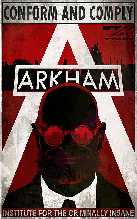 Batman: Arkham City, постер № 3