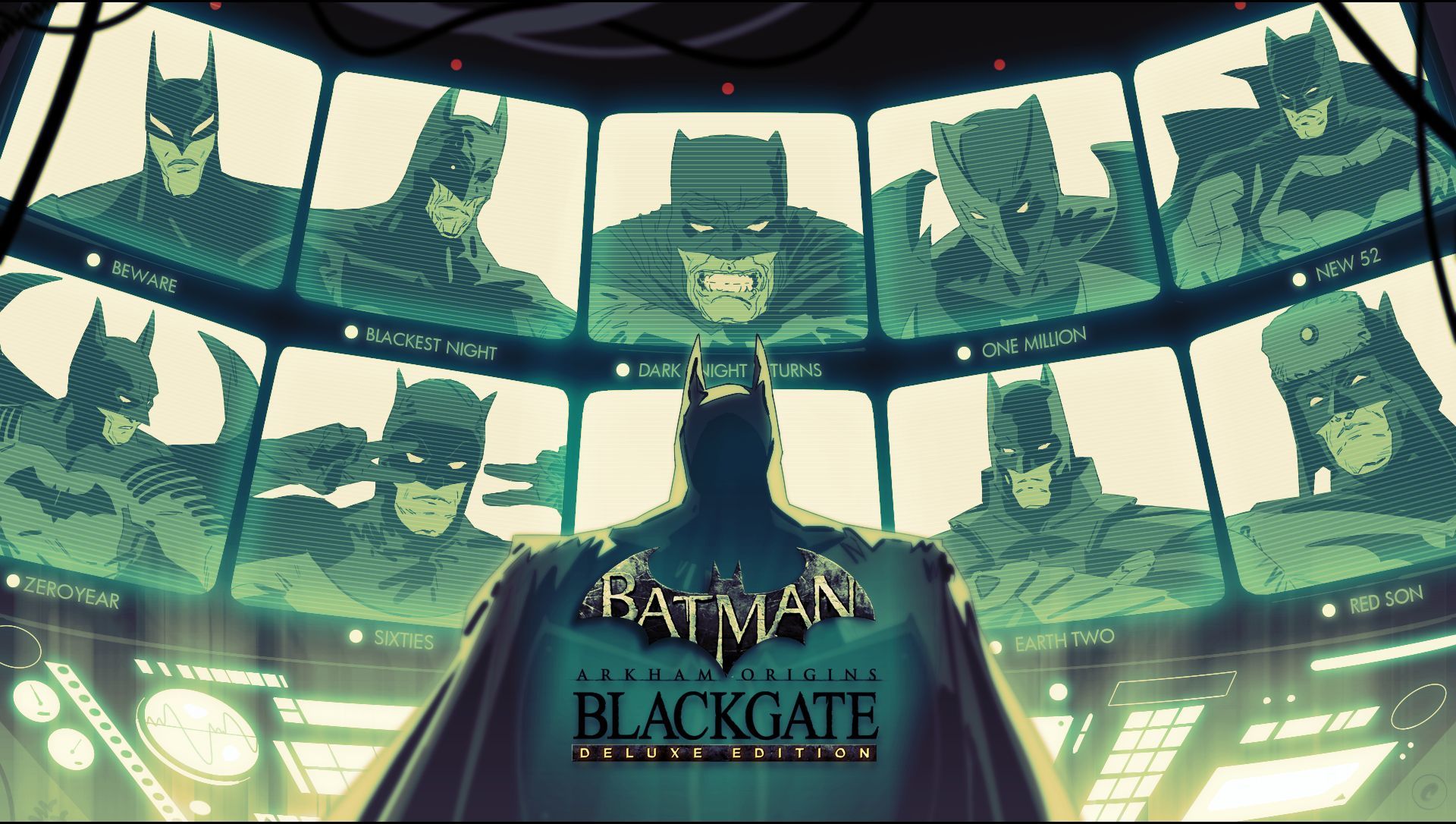 Batman: Arkham Origins Blackgate Deluxe Edition, постер № 1