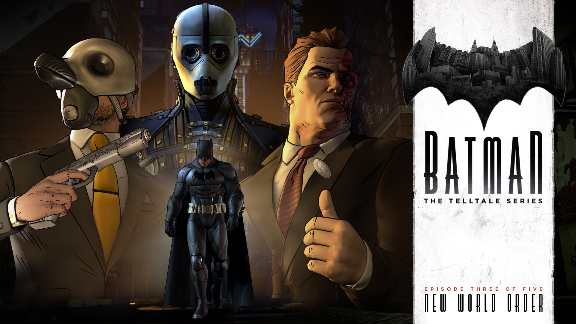 Batman: The Telltale Series - Episode 3: New World Order, постер № 1