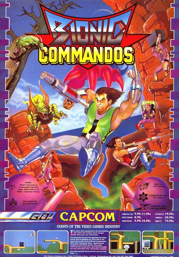 Bionic Commando, постер № 3