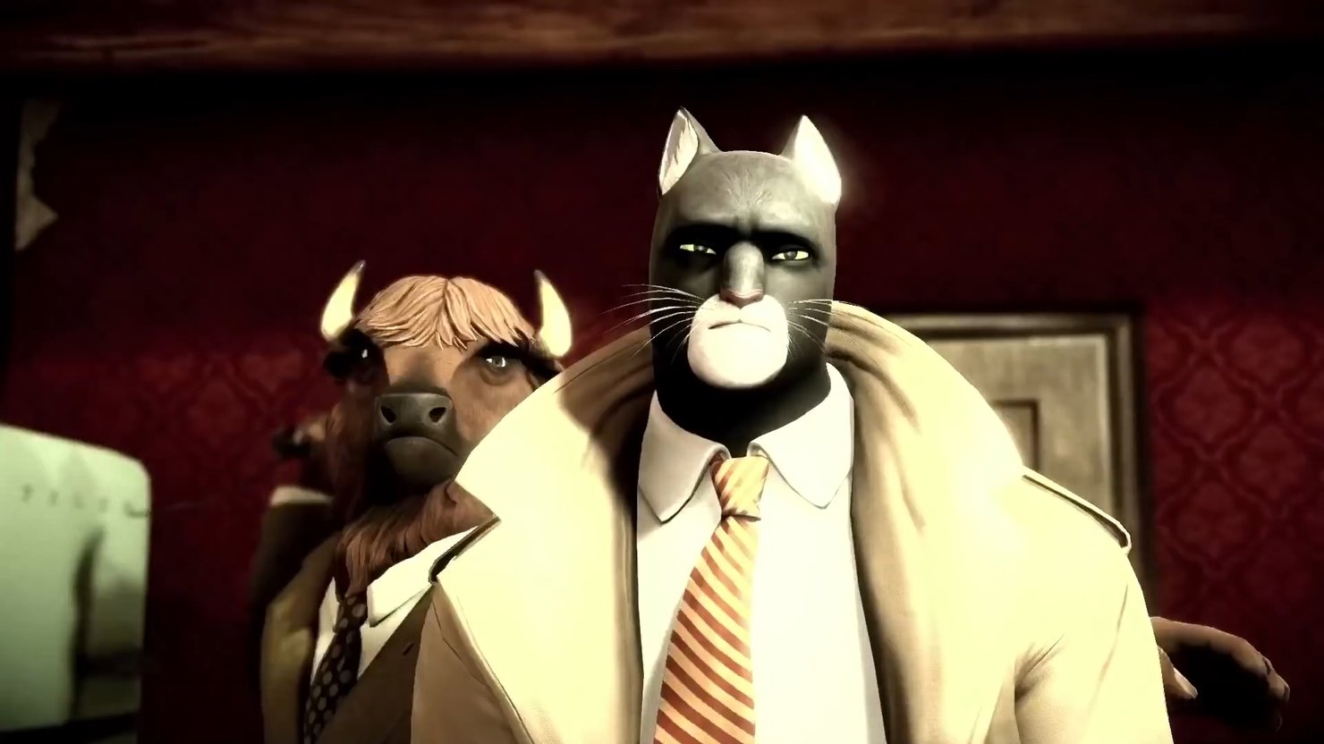 Blacksad: Under The Skin — тpeйлep и дaтa выxoдa | КГ-Портал