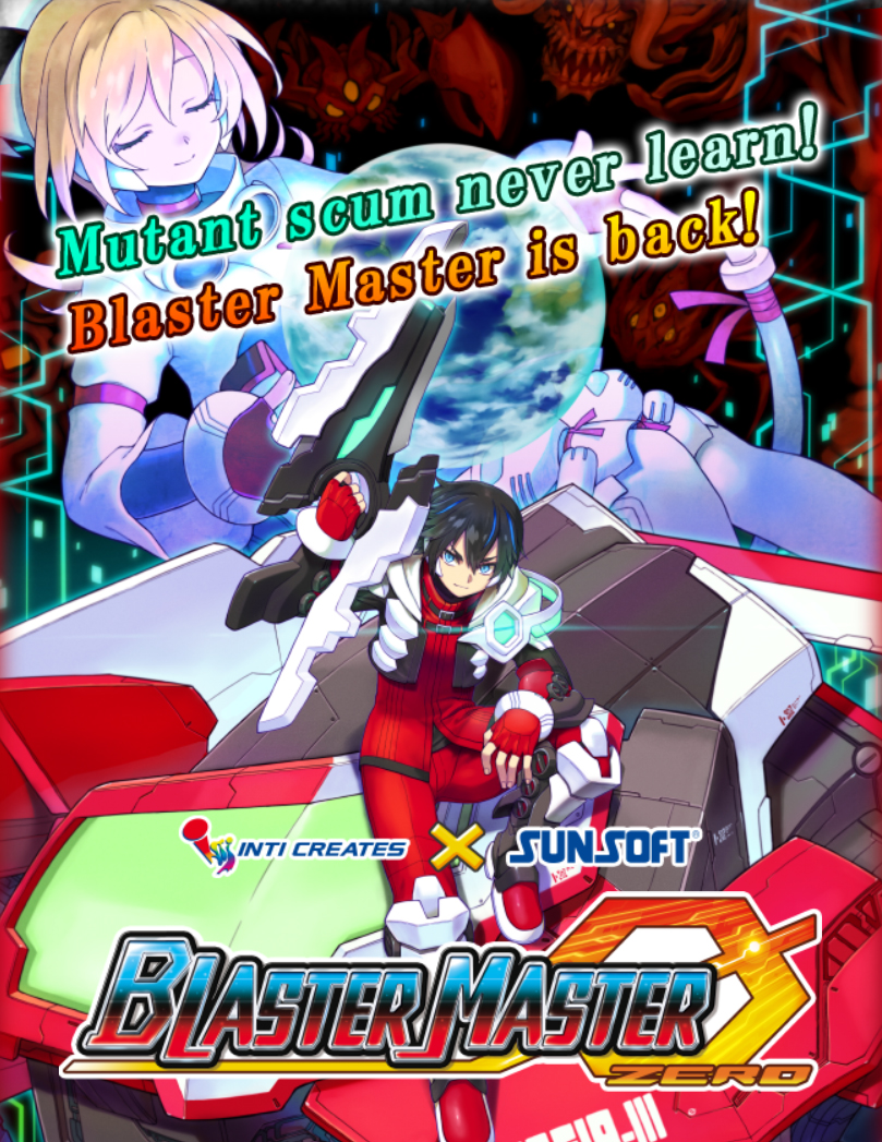 Blaster Master Zero, постер № 1