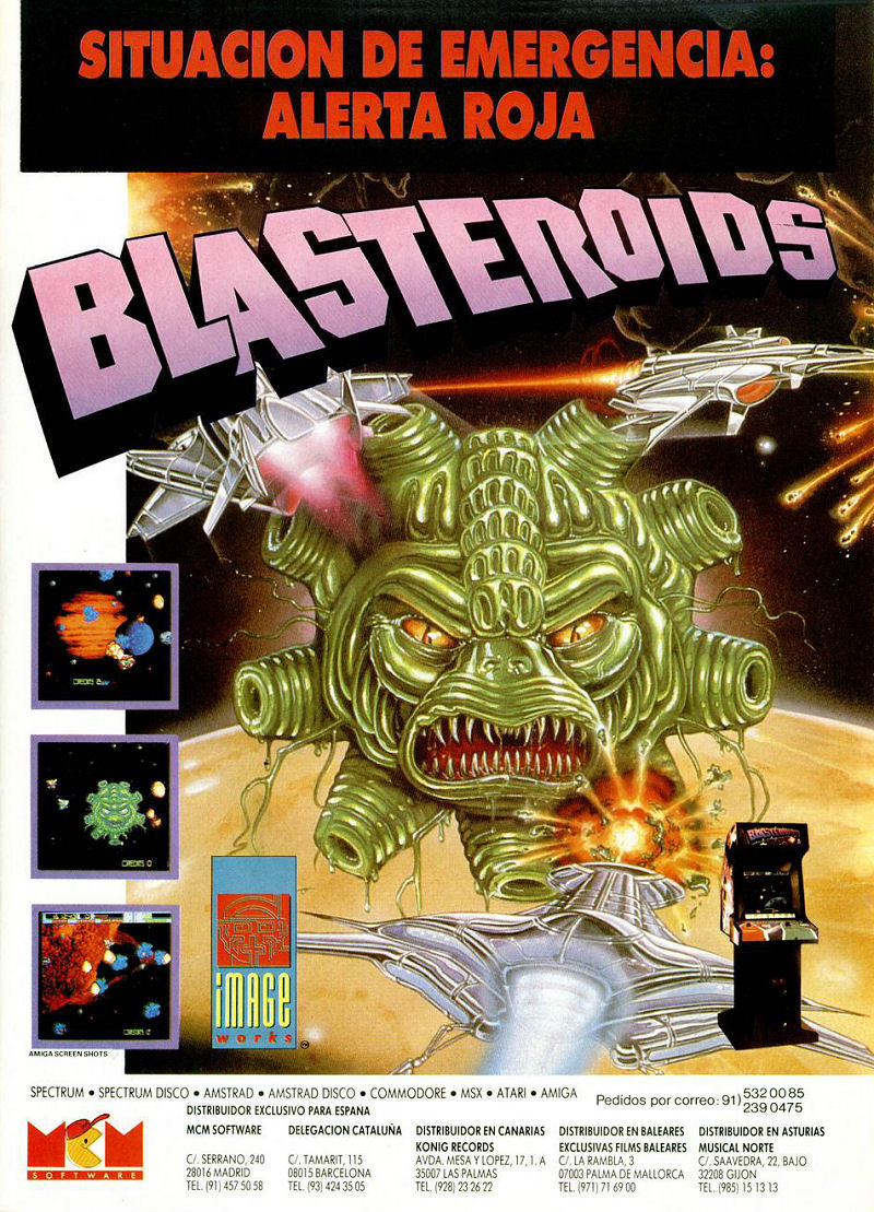 Blasteroids, постер № 6