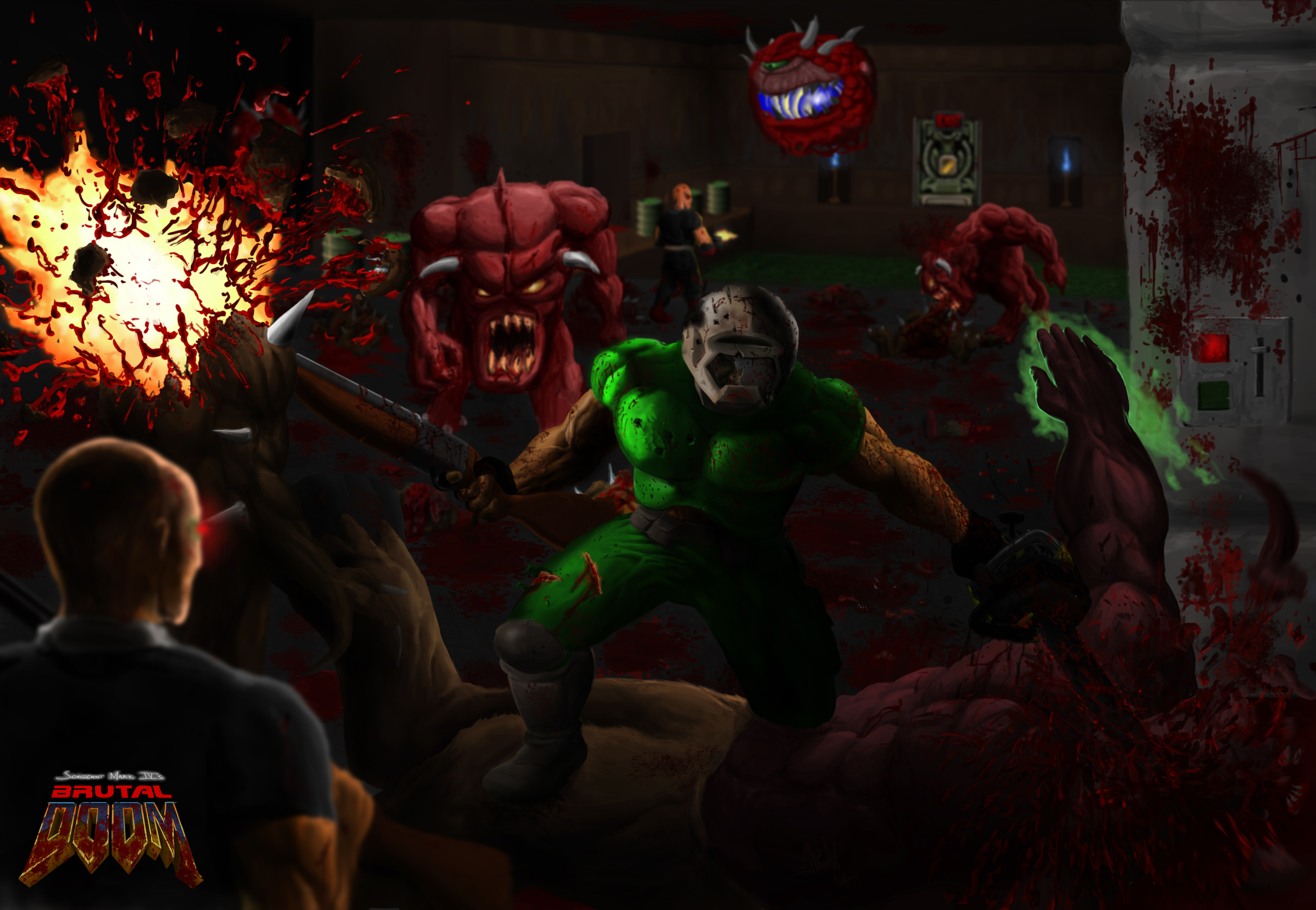 Brutal Doom: Hell on Earth Starter Pack, кадр № 1