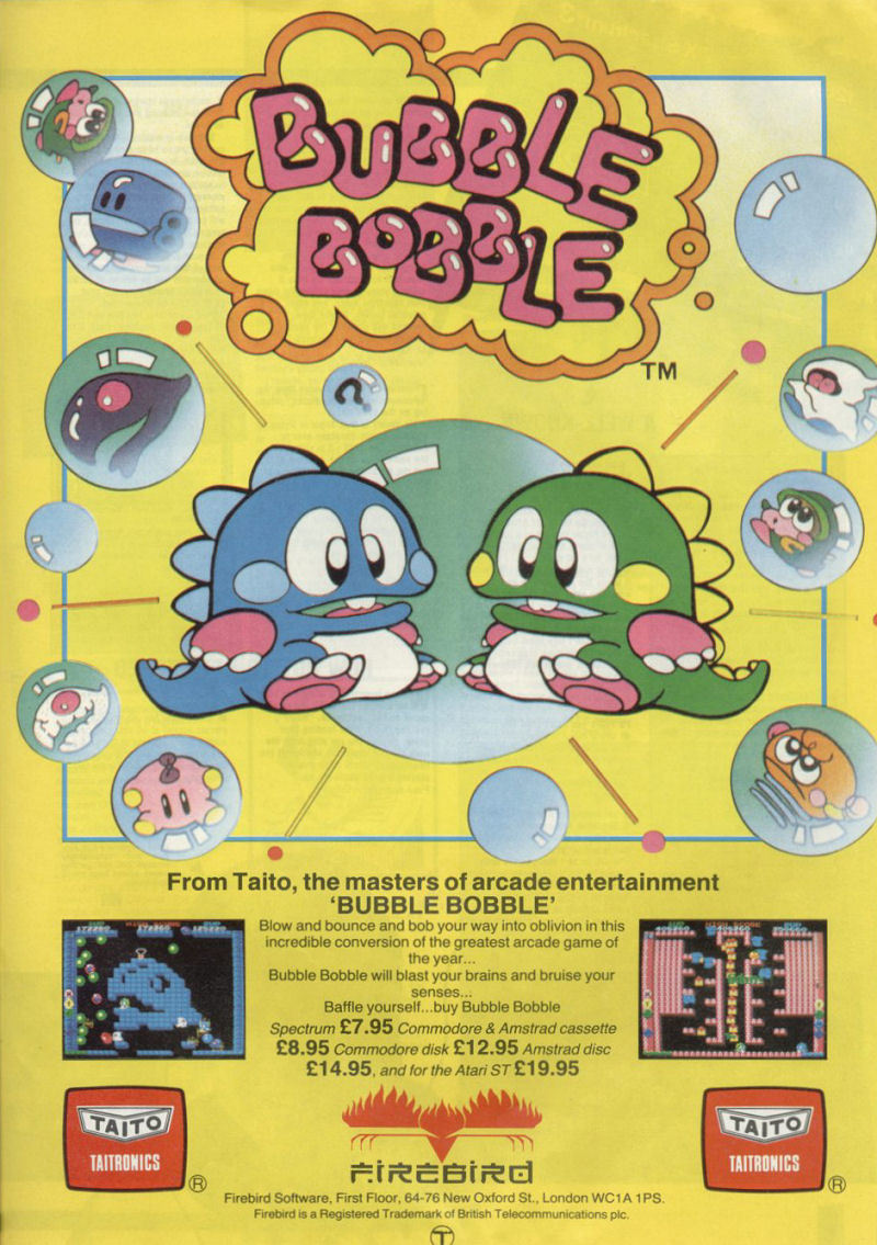 Bubble Bobble, постер № 5