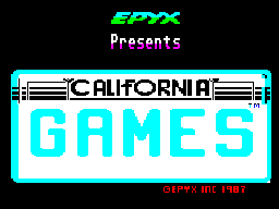California Games, кадр № 1