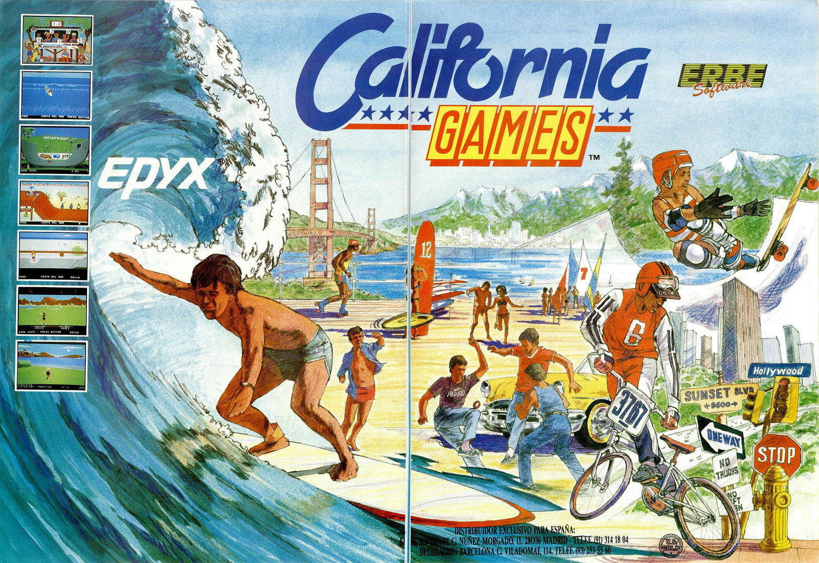 California Games, постер № 7