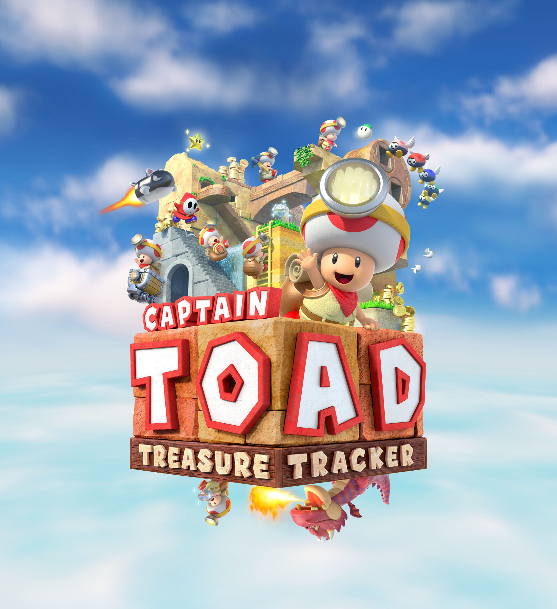 Captain Toad: Treasure Tracker, постер № 1