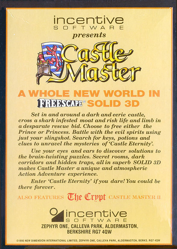 Castle Master + Castle Master II: The Crypt, кадр № 2