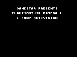 Championship Baseball, кадр № 1