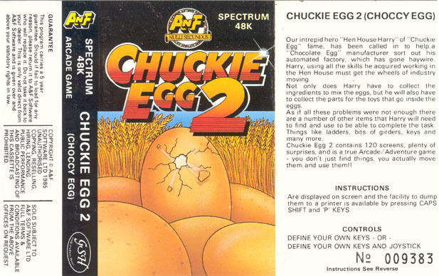 Chuckie Egg 2, постер № 1