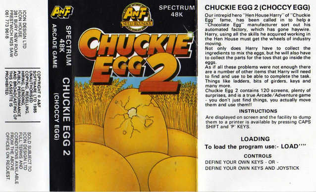 Chuckie Egg 2, постер № 2