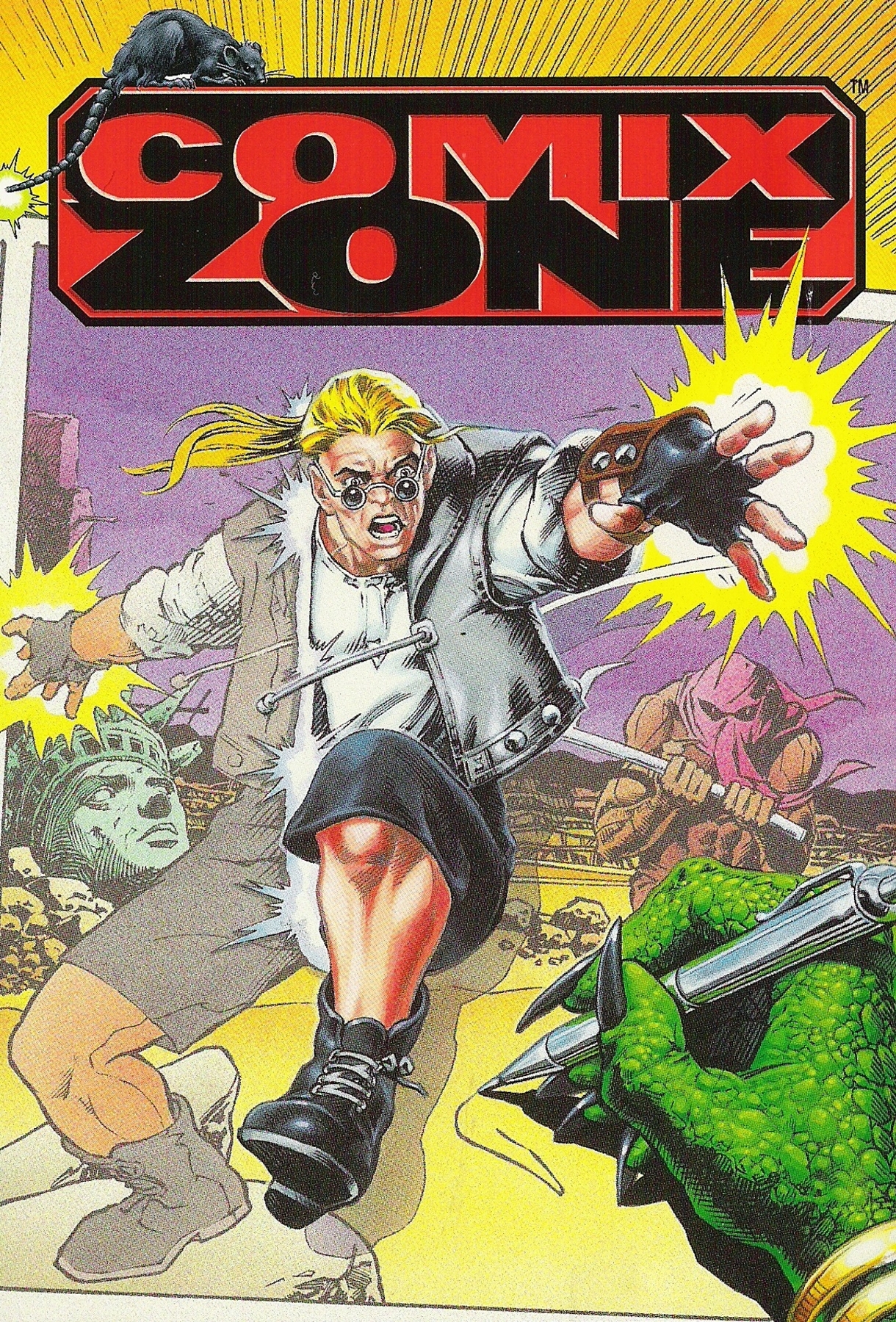 Comix Zone, постер № 1