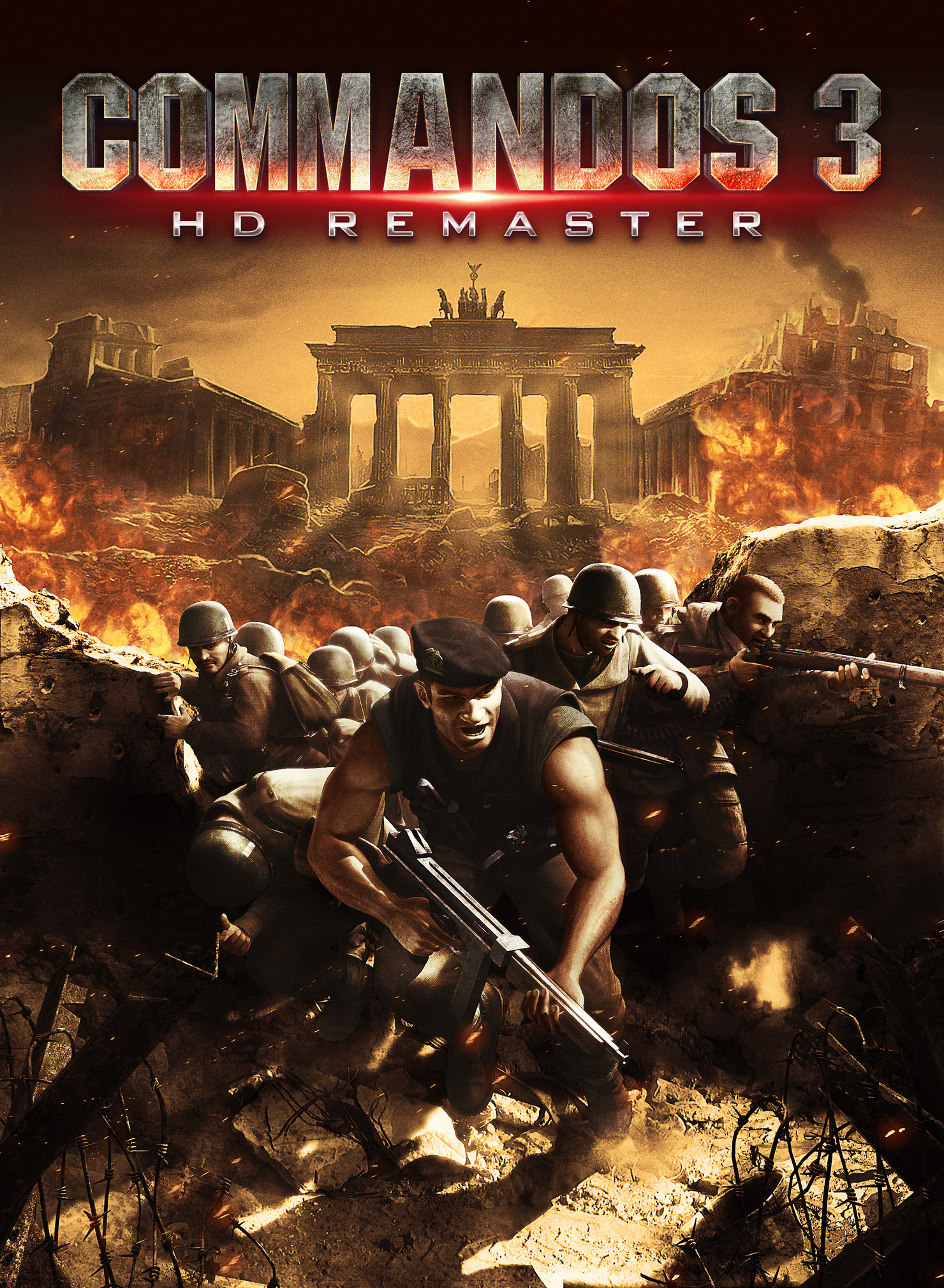 Commandos 3 HD Remaster, постер № 1