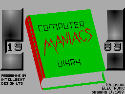 Computer Maniac's 1989 Diary