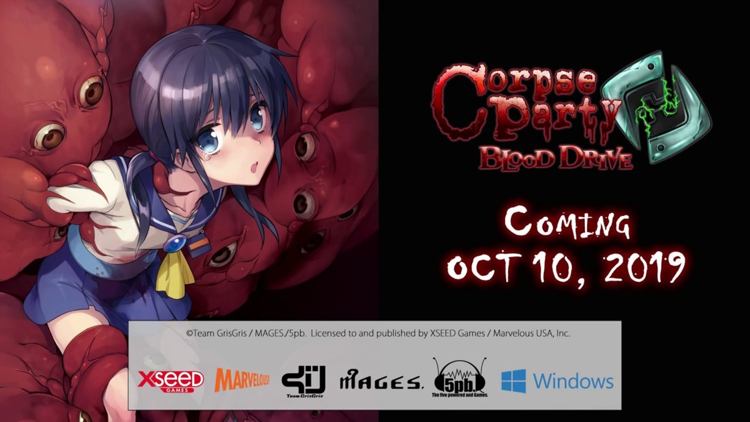 Corpse Party: Blood Drive (2014) — все трейлеры игры | КГ-Портал