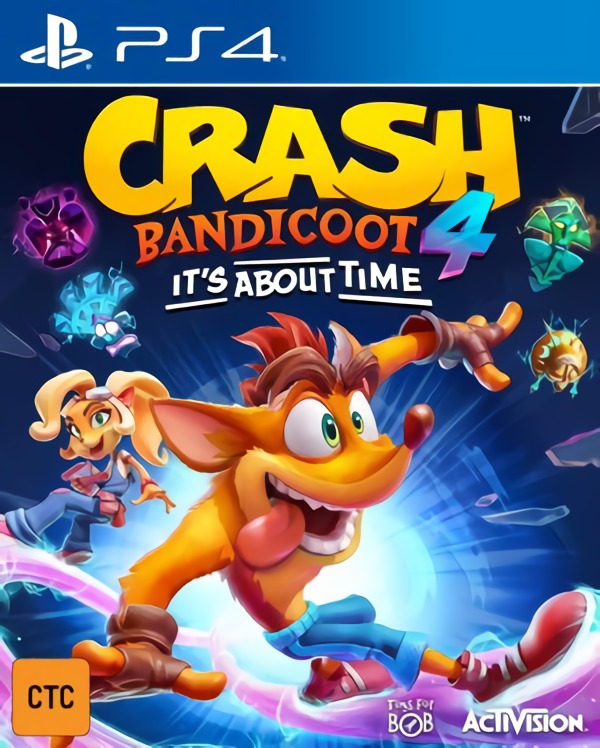 Crash Bandicoot 4: It’s About Time, постер № 1